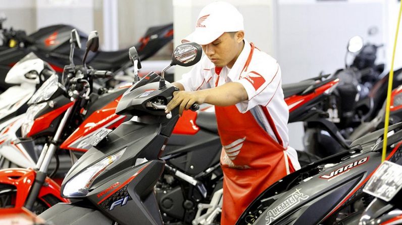 service motor honda